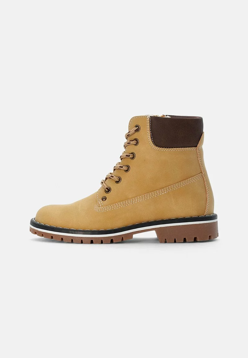 Friboo BOOTIES - Schnürstiefelette - Camel, Kinder 3 Friboo BOOTIES - Schnürstiefelette - Camel, Kinder