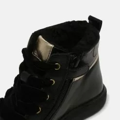 Friboo LEATHER - Schnürstiefelette - Black, Kinder 15 Friboo LEATHER - Schnürstiefelette - Black, Kinder -Fribo Stil Geschaft c25e40c03ffd4857990210ebc5af22b9