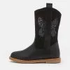 Friboo Cowboy-/Bikerboot - Black, Kinder -Fribo Stil Geschaft c3b86c7069d642cfb6eebd256db3b22f