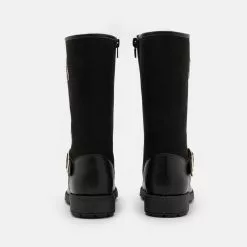 Friboo Cowboy-/Bikerboot - Black, Kinder -Fribo Stil Geschaft c66f6102574a477196694414bcb1a516
