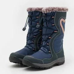 Friboo Snowboot/Winterstiefel - Dark Blue, Kinder -Fribo Stil Geschaft dea005298d9a4d0cbf1ff04cc88a0b52