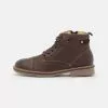 Friboo Schnürstiefelette - Dark Brown, Kinder -Fribo Stil Geschaft e272427646dd45ca83cc49d1e1f51ff3