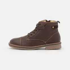 Friboo Schnürstiefelette - Dark Brown, Kinder