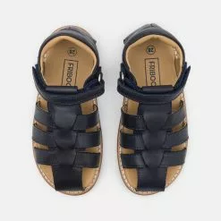 Friboo LEATHER - Riemensandalette - Dark Blue, Kinder -Fribo Stil Geschaft e7251d2916a34f86ab1bb5e1672754cc