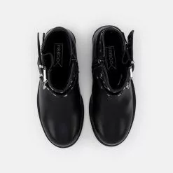 Friboo LEATHER BOOTIES - Cowboy-/Bikerstiefelette - Black, Kinder 11 Friboo LEATHER BOOTIES - Cowboy-/Bikerstiefelette - Black, Kinder -Fribo Stil Geschaft e852dc995d3b4b55a9b736fa8f5aec45