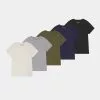 Friboo 5 PACK BASIC BOY TEE - T-Shirt Basic - Multi-coloured, Kinder -Fribo Stil Geschaft f0f1b5ea1db342c0b31fe14b0f9ddd1d