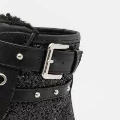 Friboo Schnürstiefelette - Black, Kinder -Fribo Stil Geschaft fb4bcf1bc5b44e92bda2544cc97d364e