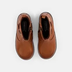 Friboo LEATHER BOOTIES - Stiefelette - Cognac, Kinder -Fribo Stil Geschaft fc29851230f34a789418993b3e3ff08d